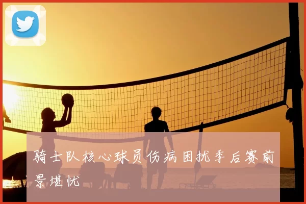 骑士队核心球员伤病困扰季后赛前景堪忧